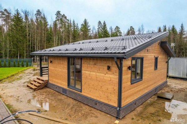 Проект 141 Каркасный дом 72кв.м